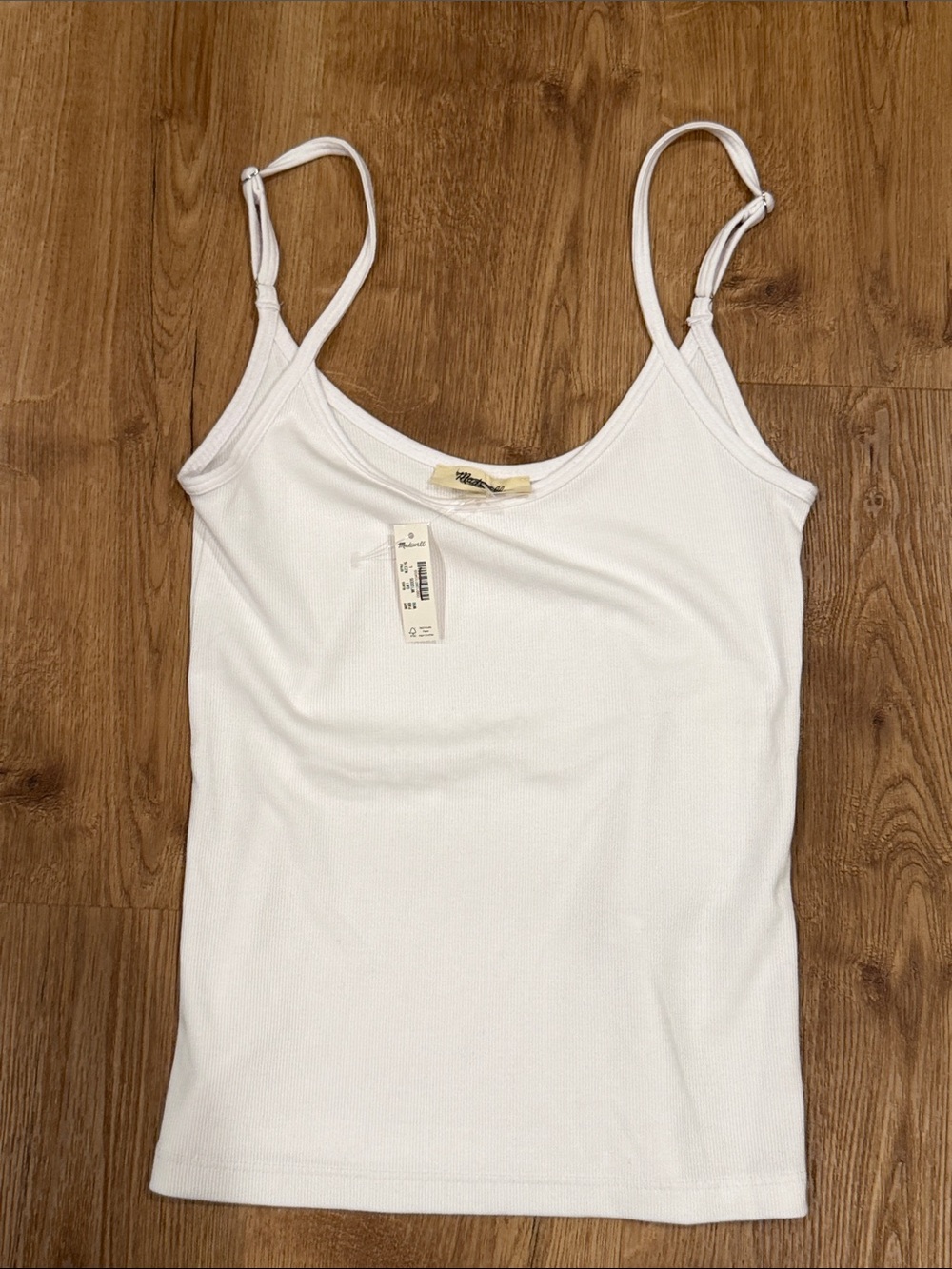 Madewell The 9-9 Cami in LuxeRib - Picture 7 of 7